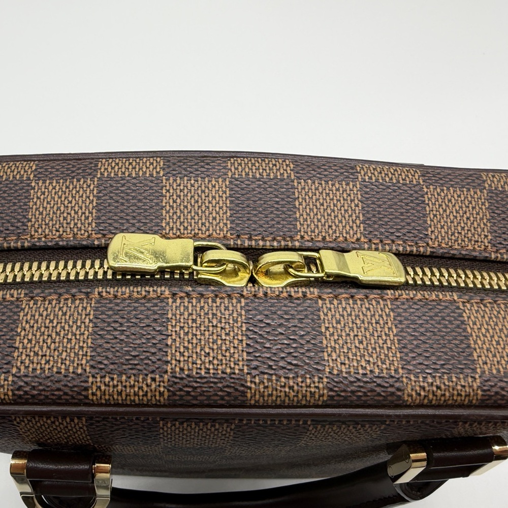 Louis Vuitton Brown Checkered Satchel - Picture 5 of 5